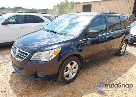 2011 Volkswagen Routan Se из США, поврежденный, VIN 2V4RW3DG6BR691807